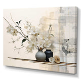 Asian Art Sumie Zen II - People Canvas Wall Art