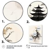 Asian Art Samurais Landscape II - People Canvas Wall Art