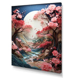 Asian Art Zen Garden V - People Canvas Wall Art