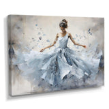 Blue Ballet Dance I - Fashion Canvas Wall Art