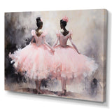 Pink Ballet Dance I - Fashion Canvas Wall Art