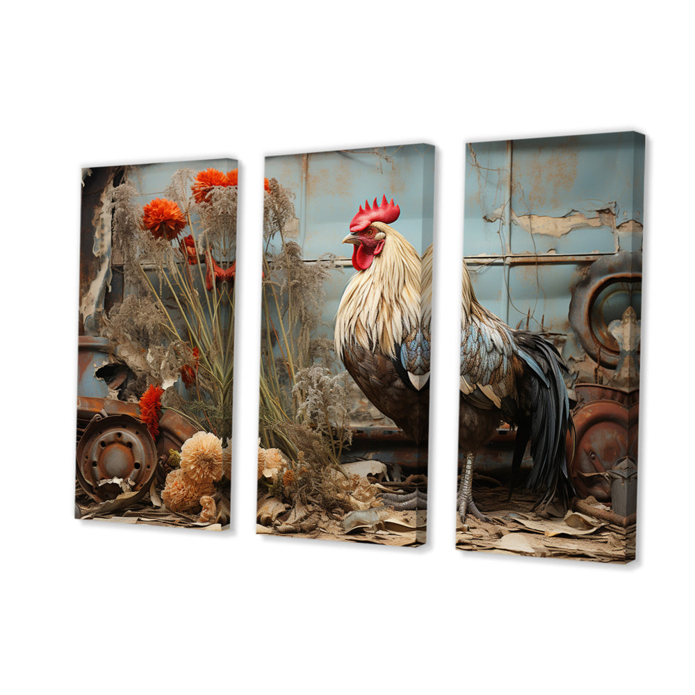 Chicken Barnyard Serenade - Multi-Panels