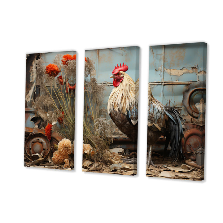Chicken Barnyard Serenade - Multi-Panels