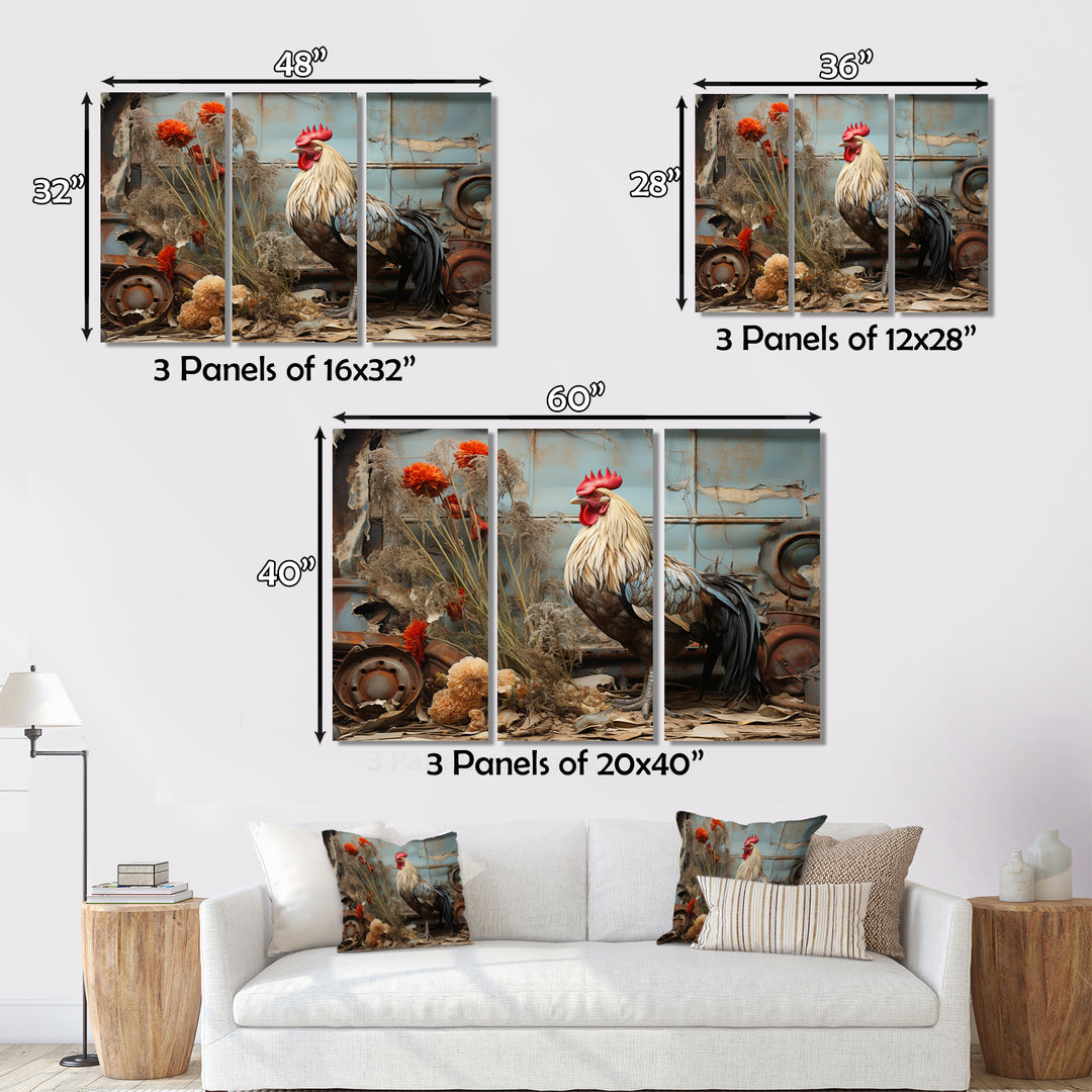 Chicken Barnyard Serenade - Multi-Panels