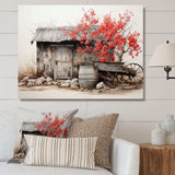 Barn Rustic Elegance II - Architecture Canvas Wall Art