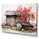 Barn Rustic Elegance II - Architecture Canvas Wall Art