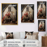 Barns Rustic Charm X - Architecture Canvas Wall Art