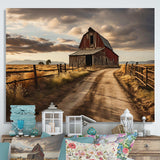 Barns Rustic Charm II - Architecture Canvas Wall Art