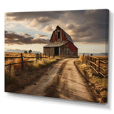 Barns Rustic Charm II - Architecture Canvas Wall Art