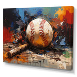 Baseball Collage II - Sports Canvas Wall Art