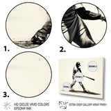 Baseball Focused Batter - Sport Baseball Canvas Wall Art