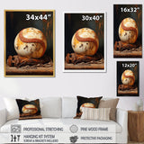 Baseball Minimalist Baseball Glove - Sport Baseball Canvas Wall Art