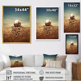 Baseball Pitchers Mound I - Sport Baseball Canvas Wall Art