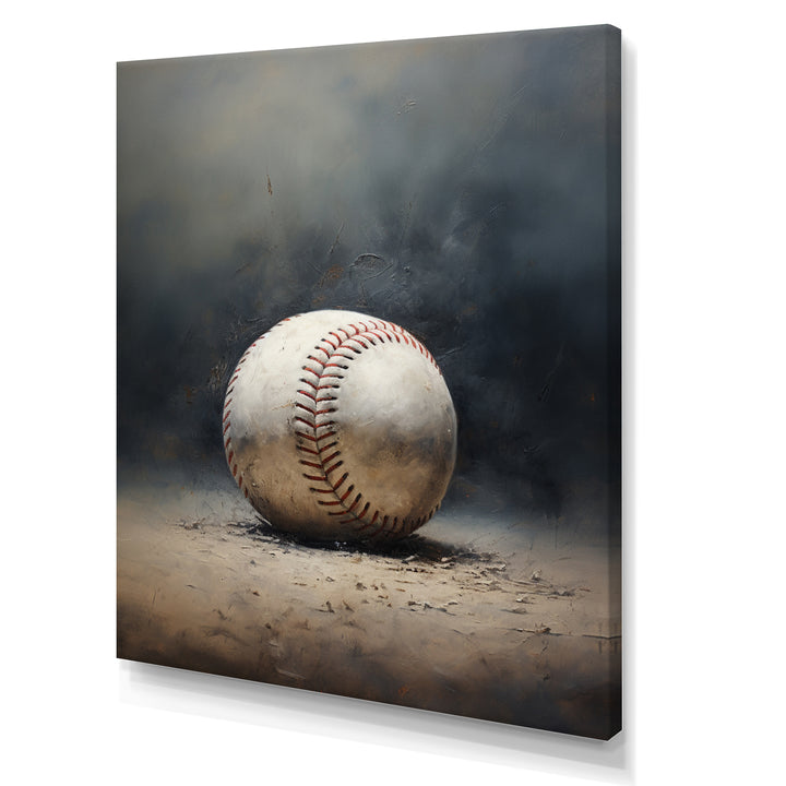 Baseball Subtle Strikeout - Sport Baseball Canvas Wall Art