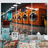 Laundry Room Of Next Century I - Multi-Panel Canvas Prints