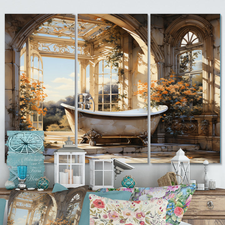 Bathroom Golden Luxe I - Multi-Panels