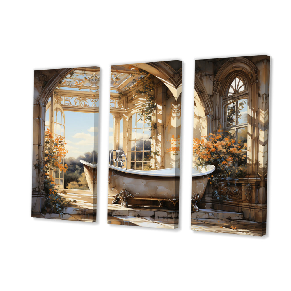 Bathroom Golden Luxe I - Multi-Panels