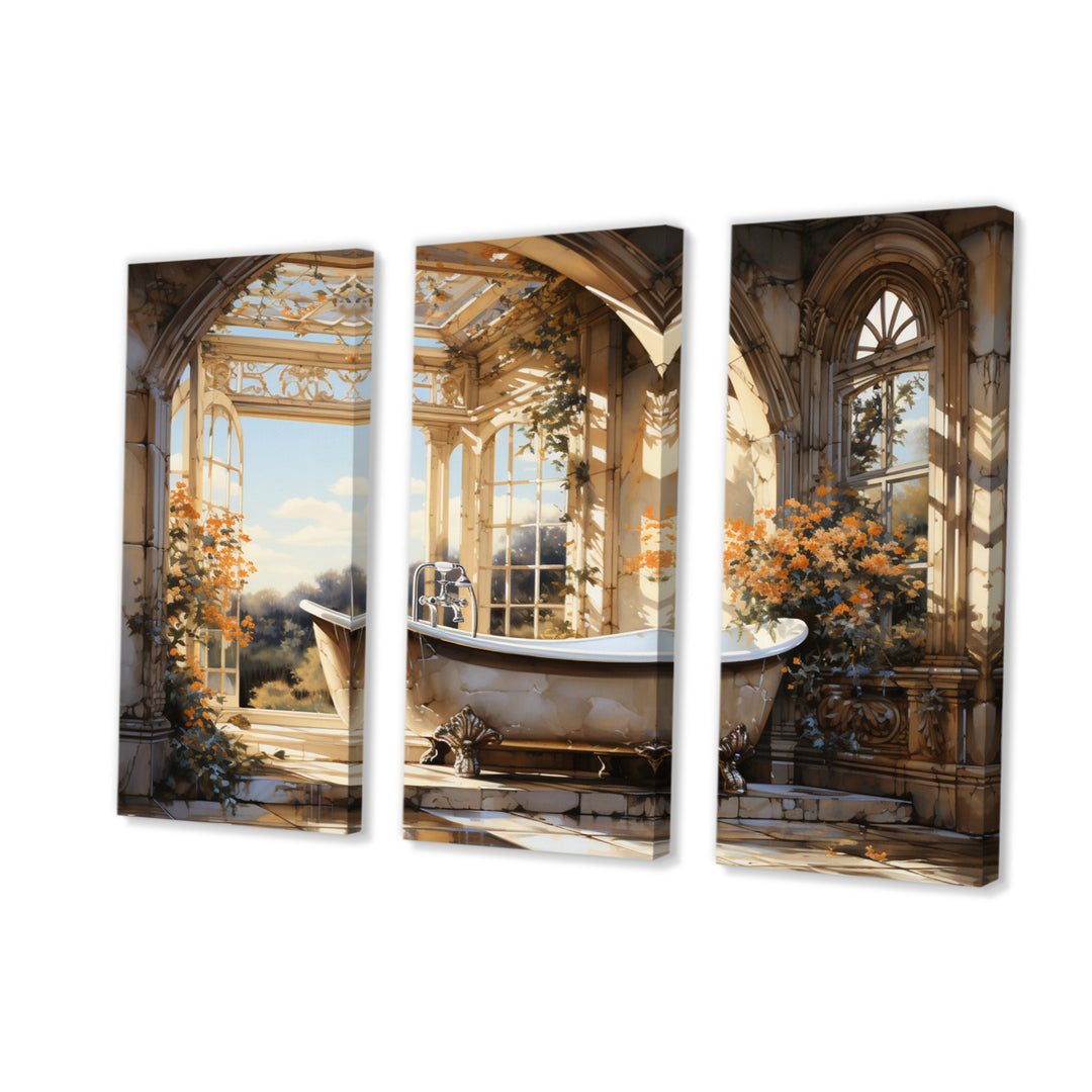 Bathroom Golden Luxe I - Multi-Panels