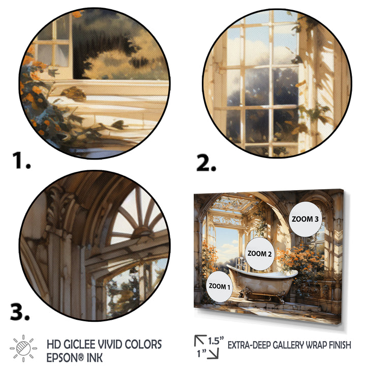 Bathroom Golden Luxe I - Multi-Panels