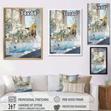 Bathroom Tranquil Reflections VI - Humor Canvas Wall Art