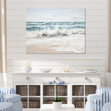 Beach Minimalism Landscape III - Coastal Canvas Wall Art