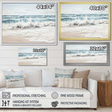 Beach Minimalism Landscape III - Coastal Canvas Wall Art