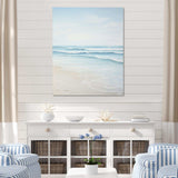 Beach Photo Tranquil Waters I - Coastal Canvas Wall Art