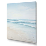 Beach Photo Tranquil Waters I - Coastal Canvas Wall Art