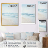 Beach Photo Tranquil Waters I - Coastal Canvas Wall Art