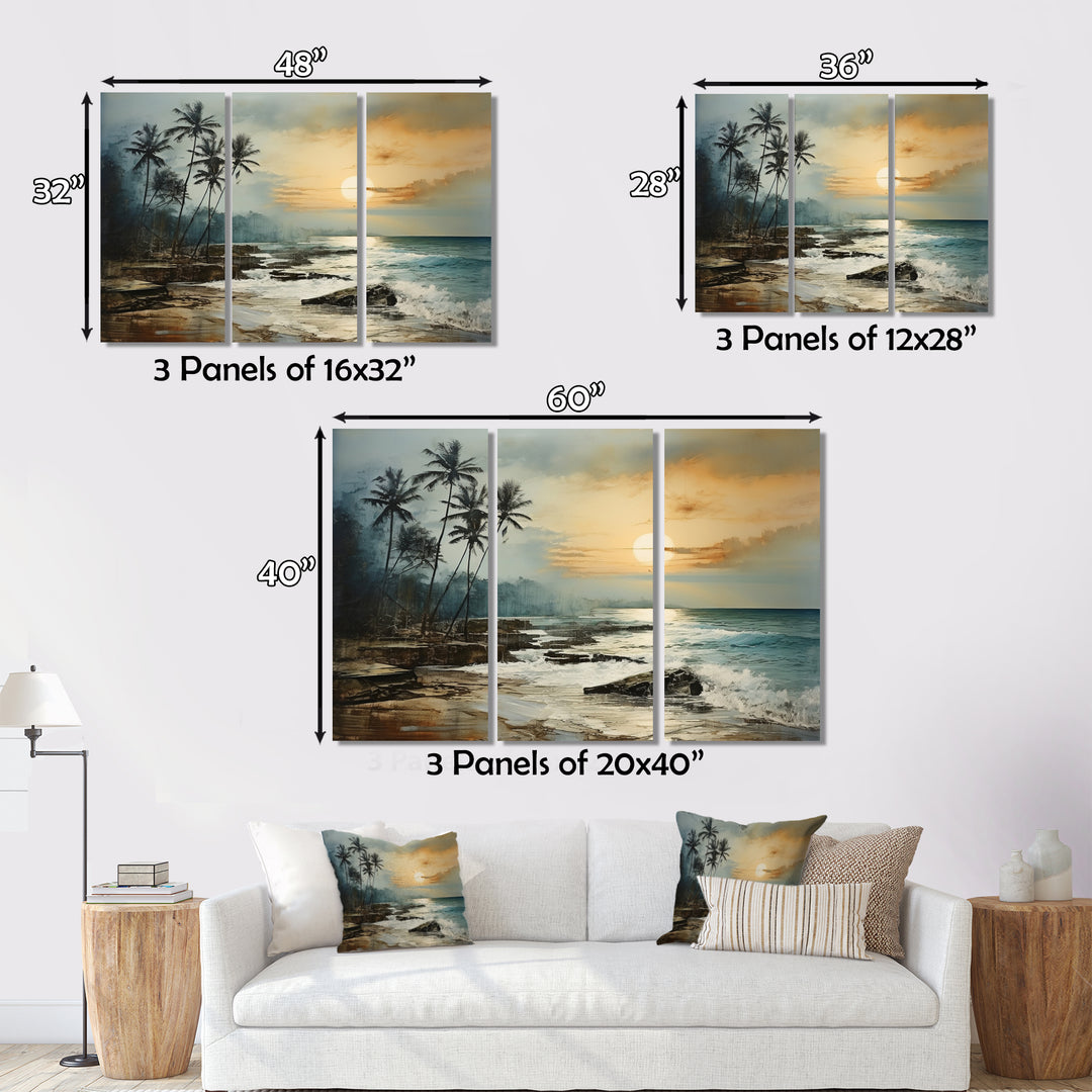 Beach Photo Tropical Escape VI - Multi-Panels