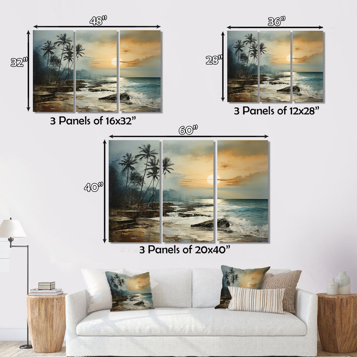 Beach Photo Tropical Escape VI - Multi-Panels