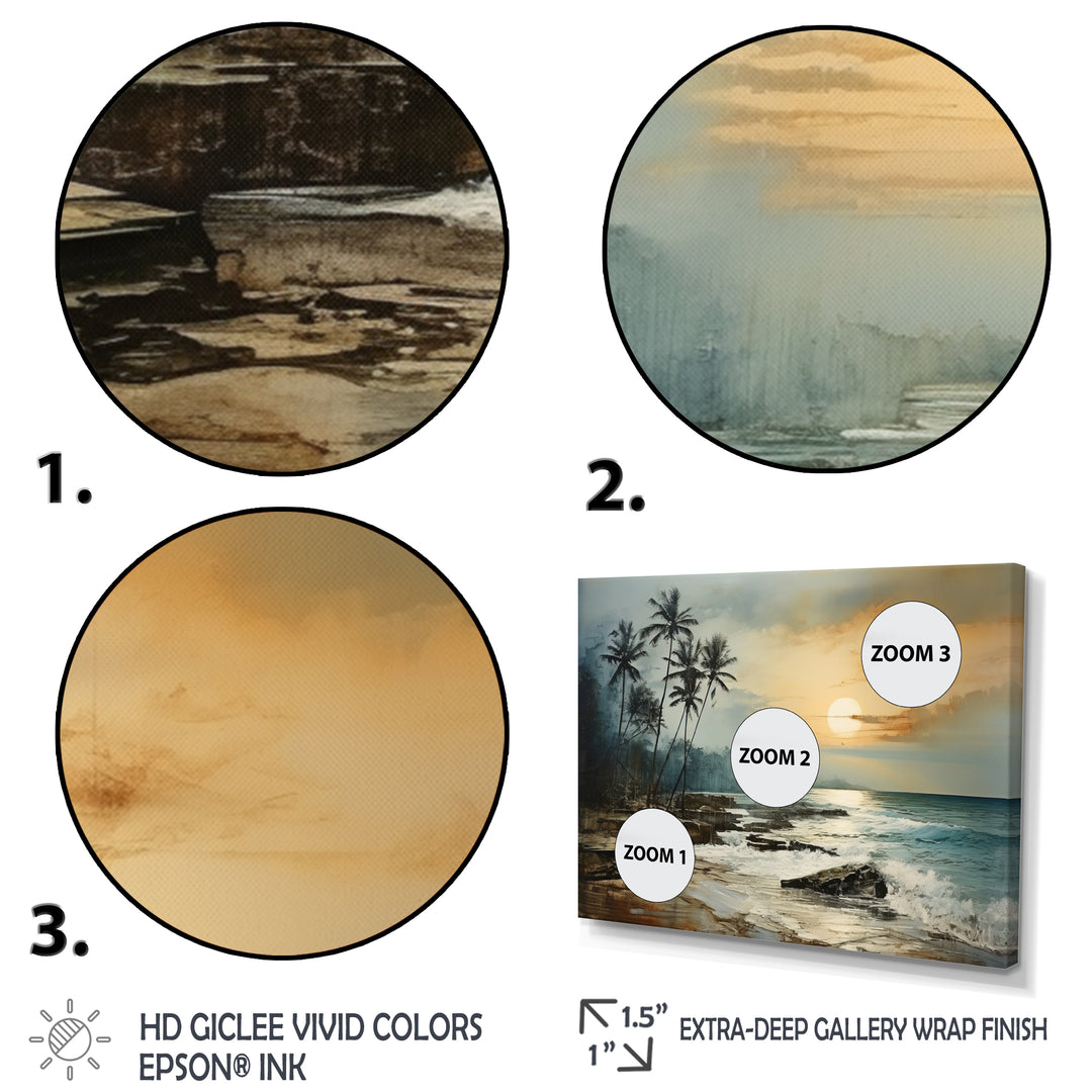 Beach Photo Tropical Escape VI - Multi-Panels