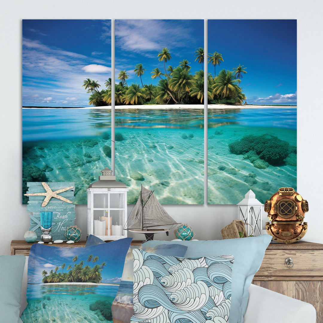 Beach Photo Tropical Escape V - Multi-Panels