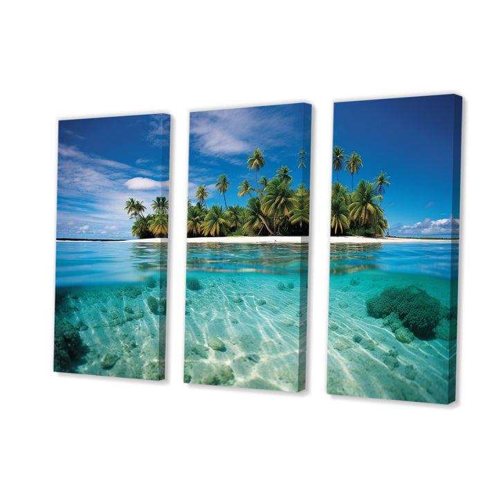 Beach Photo Tropical Escape V - Multi-Panels