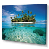 Beach Photo Tropical Escape V - Coastal Canvas Wall Art