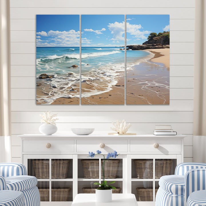 Beach Serenity Shore - Multi-Panels