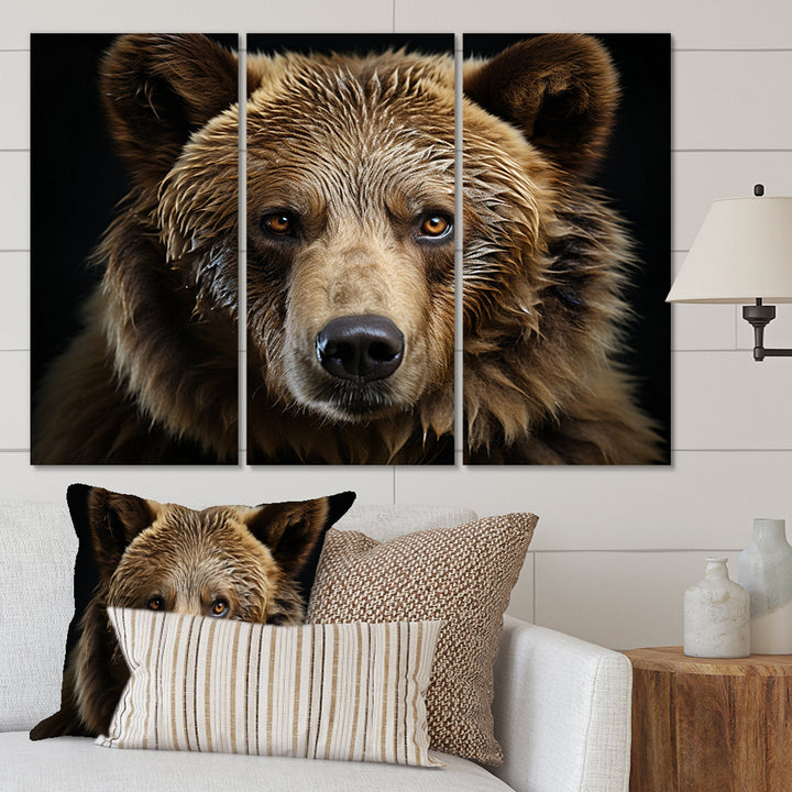 Bear Portrait - Multi-Panels