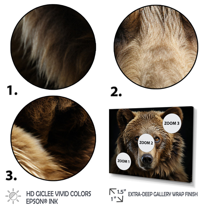 Bear Portrait - Multi-Panels