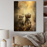 Bicycle Atmospheric Rides An I - Bicycle Canvas Wall Art