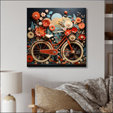 Bicycle  Bliss I - Bicycle Canvas Wall Art