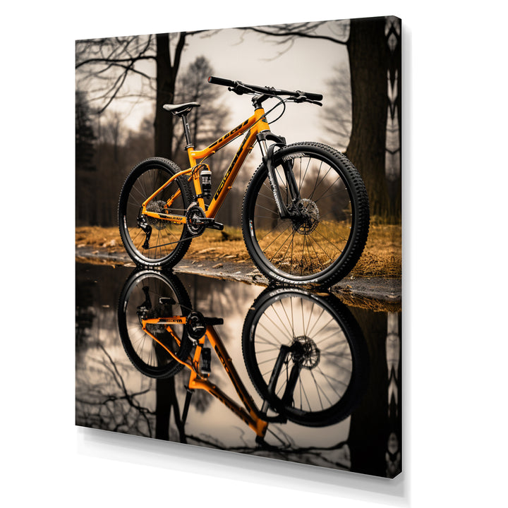 Bicycle  Reflections I - Bicycle Canvas Wall Art