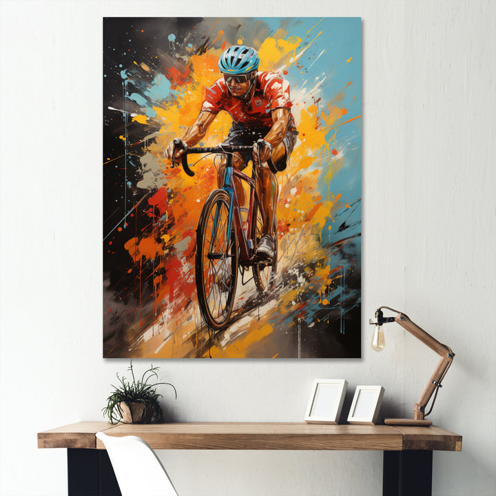 Bicycle Bold Rides I - Bicycle Canvas Wall Art