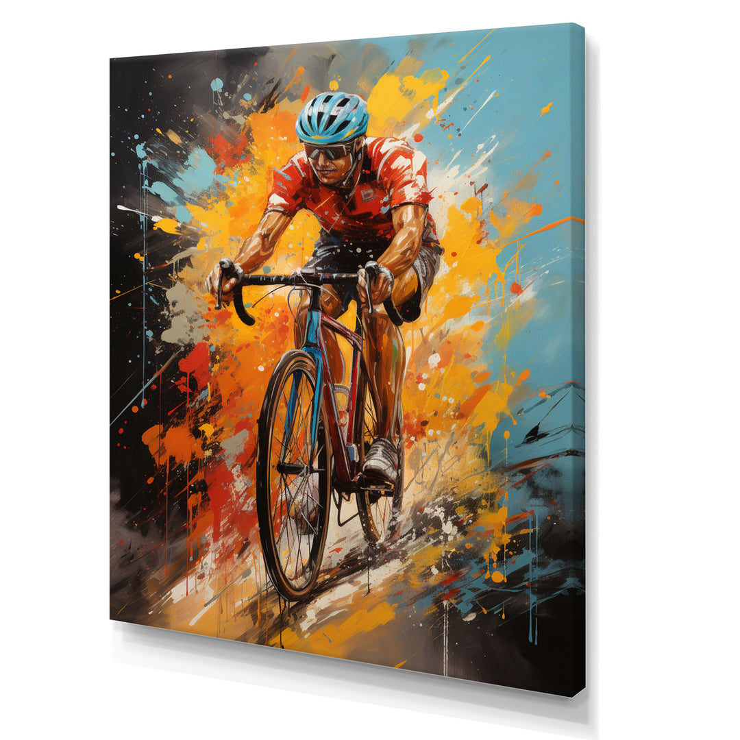 Bicycle Bold Rides I - Bicycle Canvas Wall Art