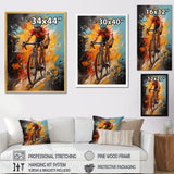 Bicycle Bold Rides I - Bicycle Canvas Wall Art
