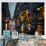 Bicycle City Cycling - Bicycle Canvas Wall Art