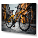 Bicycle Cityscape Escape - Bicycle Canvas Wall Art