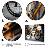 Bicycle Cityscape Escape - Bicycle Canvas Wall Art