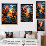 Bicycle Colorful Ride - Bicycle Canvas Wall Art