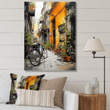 Bicycle Cycle City - Bicycle Canvas Wall Art
