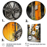 Bicycle Cycle City - Bicycle Canvas Wall Art